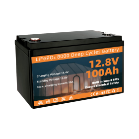 12V 100Ah LiFePO4 battery for solar photovoltaic energy storage, 12V 100Ah lithium battery,Outdoor standby energy storage battery