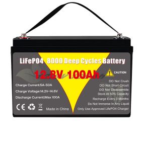 In stock 12V lithium battery 12V100AH RV lithium battery outdoor lithium battery LiFePO4 energy storage battery