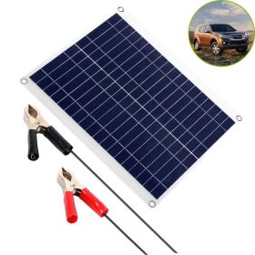 Outdoor Solar Panel Car Battery Charger For RV Car Boat